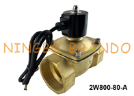 3&quot; válvula de solenoide de bronze impermeável 12V da fonte de água IP68 24V 110V 220V