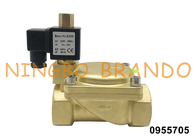 0955705 1 1/2” 16 válvula de solenoide de bronze 24V normalmente aberto da maneira da barra 2 110V 220V