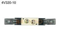 4V320-10 BSP 3/8&quot; peças pneumáticas automáticas da válvula de solenoide AC220V da maneira da polegada 5