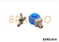 Solenoide do condicionador de ar EVR3-014, válvula de solenoide normalmente fechada pequena de 1/4 de polegada