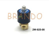 Válvula de solenoide de bronze 1/4&quot; da água polegada/válvula de controle a ação direta 2W-025-08
