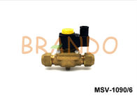 Estrutura do diafragma da válvula de solenoide G3/4 natural de bronze do gás da cor” SAE MSV-1090/6