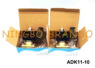 G3/8 de” tipo válvula ADK11-10A/10G/10N CKD de diafragma de bronze da maneira do pontapé 2 do piloto da válvula de solenoide