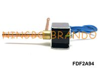 Tipo ângulo direito normalmente fechado AC220V da válvula de solenoide SANHUA da refrigeração FDF2A94 de 2 maneiras