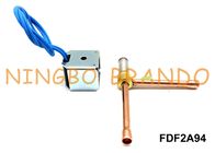 Tipo ângulo direito normalmente fechado AC220V da válvula de solenoide SANHUA da refrigeração FDF2A94 de 2 maneiras