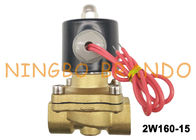 válvula de solenoide de bronze da água 2W160-15 para o sistema DN15 do tratamento da água
