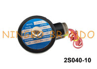 ” Válvula de solenoide 2S040-10 304 de aço inoxidável normalmente fechada a ação direta da linha G3/8 fêmea
