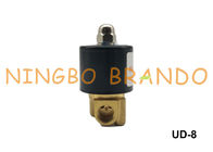 2W025-08 UD-8 1/4&quot; tipo válvula de solenoide de bronze 24VDC normalmente fechado a ação direta 110VAC de UNI-D