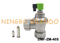 1-1/2 válvula pneumática DMF-ZM-40S do jato do pulso dos diafragmas do dobro do ângulo direito da polegada para o coletor de poeira