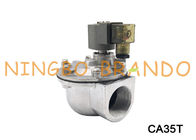 ” Válvula de solenoide do coletor de poeira do ângulo G1-1/4 direito para filtros de saco industriais dos coletores de poeira