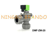 1&quot; tipo válvula de DN25 DMF-ZM-25 SBFEC de diafragma do nitrilo com porca fixa DC24V AC110V AC220V