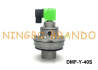 DC24V tipo válvula SBFEC de DMF-Y-40S 1 1/2 de” de diafragma completa da imersão para o filtro de saco do jato do pulso