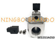 Válvula piloto integral do pulso do ângulo direito da polegada de SCG353A050 G2 para o filtro AC220V AC110V AC24V DC24V do coletor de poeira