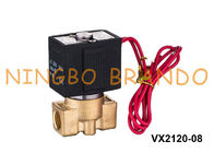 Tipo válvula de SMC de solenoide de bronze para o óleo 3/8&quot; VX2120-10 1/2” VX2120-15 220VAC 24VDC
