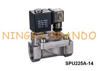 Tipo válvula de solenoide de aço inoxidável 1 1/2” SPU225A-14 2&quot; da barretina mais ou menos cilíndrica e emplumada SPU225A-20 24VDC 220VAC