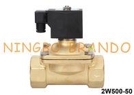 2 polegadas de água de bronze elétrica 24V normalmente fechado 220V da válvula de solenoide