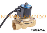 1&quot; válvula de solenoide de bronze 24V normalmente fechado da água IP68 impermeável 220V