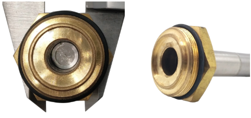 2/2 de haste de válvula de aço inoxidável de bronze 1 do solenoide da refrigeração de Seat da maneira