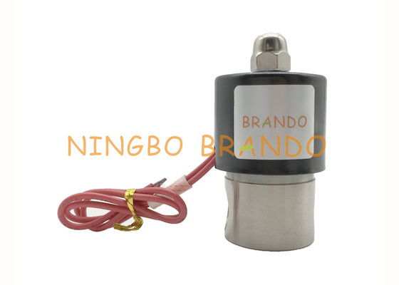 2S025-08 SUS-8 1/4" Inch Normally Closed 2/2 Way Direct Acting Stainless Steel Solenoid Valve For Water Gas Oil