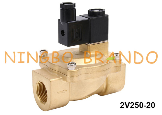 tipo válvula de solenoide de bronze 3/4&quot; de 2V250-20 Airtac C.A. da C.C. 110V 220V de 12V 24V