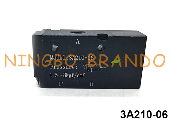 tipo única posição pneumática de Airtac da maneira 3A210-06 3/2 da maneira 2 de Valve Assembly 3 do piloto do ar