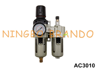 AC3010-02 1/4&quot; regulador e lubrificador do filtro de ar de FRL combinados