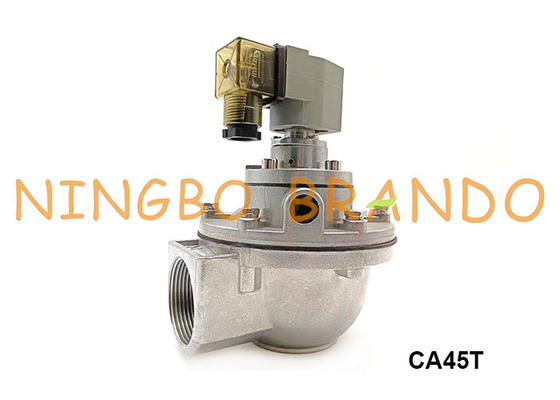 tipo extrator CA45T Goyen de 1 1/2 de” de poeira rosqueado de Jet Valve For Dust Collector Baghouse do pulso do diafragma da série de T