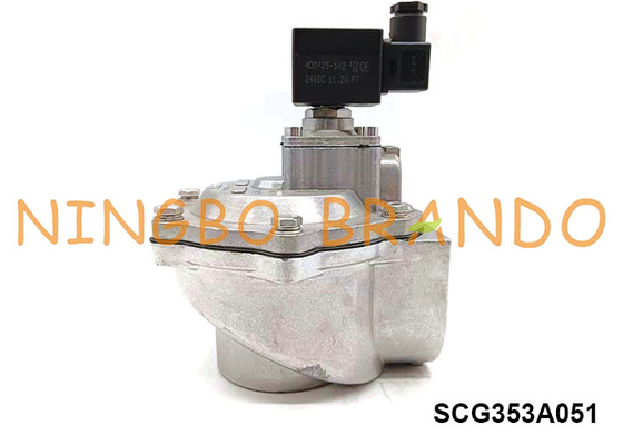 SCG353A051 2,5&quot; ângulo direito rosqueado pulso Jet Valve do solenoide de 353 séries