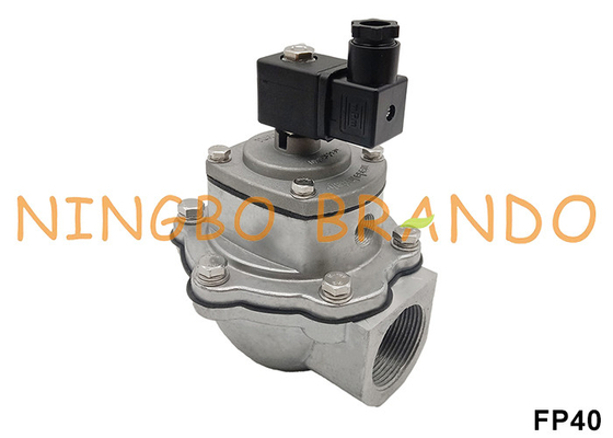 Tipo 1,5&quot; do TURBOCOMPRESSOR FP40 pulso Jet Valve For Baghouse Filter 24V 115V 230V