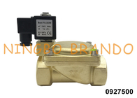 0927500 1 válvula de solenoide de bronze do NC de 1/4&quot; 2 maneiras para o gás de ar 24V da água 110V 220V