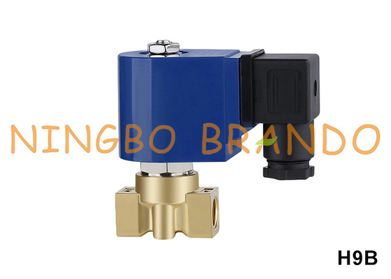 120 bar Ar Água Gás Latão válvula de solenoide de alta pressão 1/8' 1/4' 3/8' 110V 220V