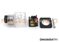 DIN43650A PG11 Conector de bobina de solenoide 2P+E com indicador LED IP65 AC DC