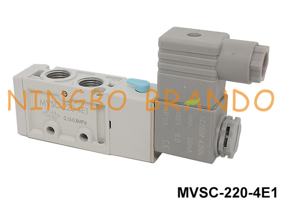 MVSC-220-4E1 válvula de solenoide pneumática de 5/2 vias 12V 24V 110V 220V