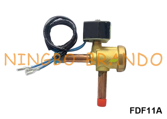 FDF11A Tipo SANHUA Válvula solenoide de refrigeração 1/2'' 24VDC 110VAC 220VAC
