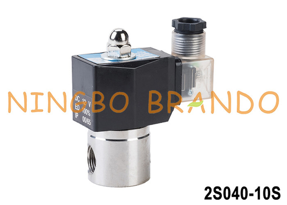 2S040-10 3/8'' Água-Ar Óleo Solenoide de Aço Inox 12V 24V 110V 220V