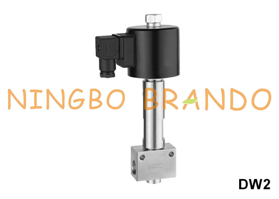Valva solenoide criogénica de temperatura ultra baixa para nitrogénio líquido -196°C 24V 220V