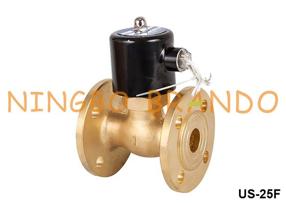 1' DN25 válvula de solenoide de cobre de água quente a vapor 220V 110V 24V