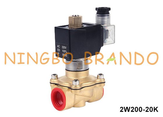 3/4' 2 Way Normalmente aberta válvula de solenoide de latão para água ar gás líquido 24V 220V