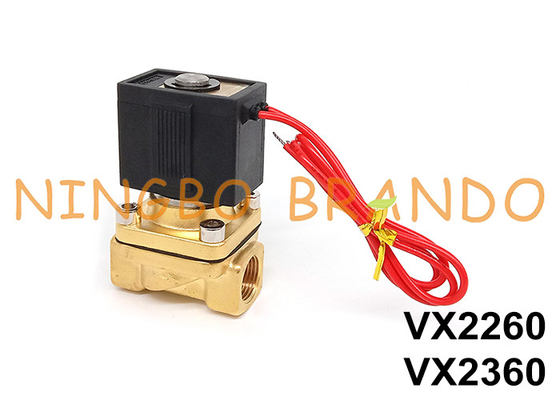 Válvula de solenoide de latão de 3/8&quot; de tipo SMC VX2360-03 220V 110V 24V
