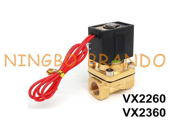 Válvula de solenoide de latão de 3/8&quot; de tipo SMC VX2360-03 220V 110V 24V