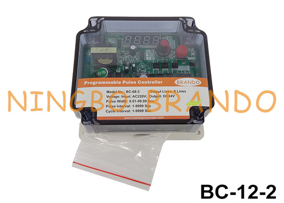 8 linhas controlador de pulso programável entrada AC220V saída DC24V