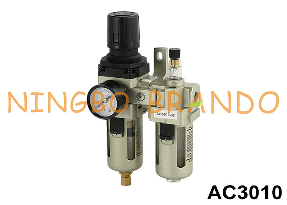 AC3010 1/4' 3/8' Regulador de filtro de ar lubrificador FR.L Combinação