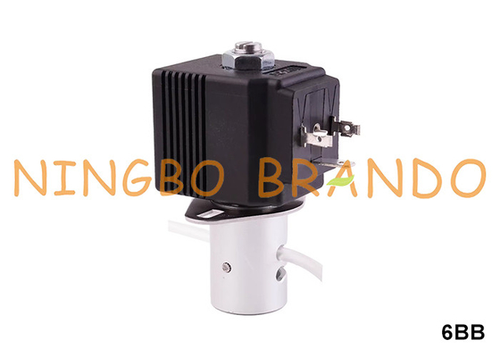 3 vias de tubulação universal de compressão válvula de pinça solenoide 12VDC 24VDC 110VAC 220VAC