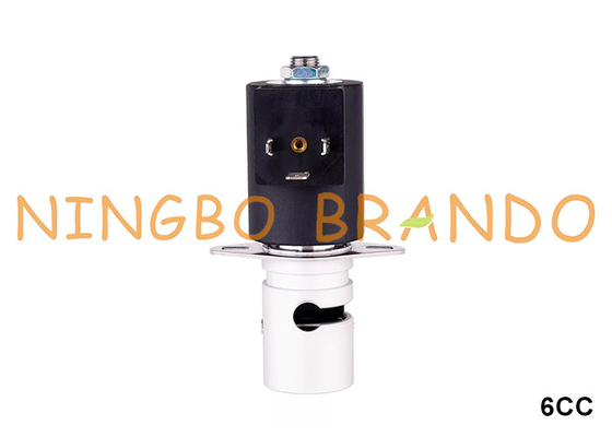2/2 Caminho normalmente fechado NC compressão tubo de pinça válvula solenoide 12V 24V 110V 220V