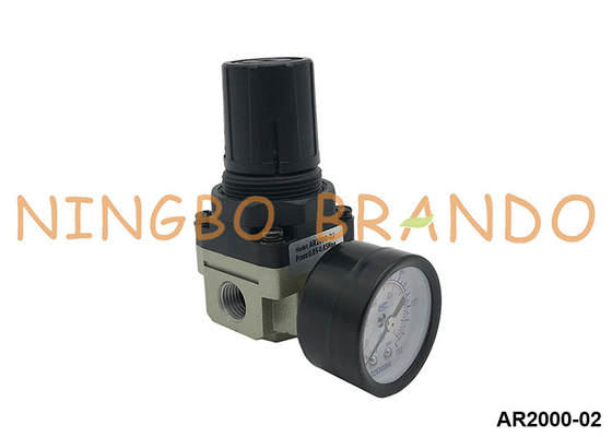 AR2000-02 Regulador pneumático de pressão atmosférica de tipo SMC com diâmetro 1/4'' 10 bar