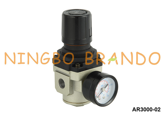 AR3000-02 Regulador pneumático de pressão atmosférica de tipo SMC com diâmetro 1/4'' 1 MPa