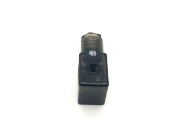 Os conectores do ruído da elevada precisão para válvulas de solenoide iluminam - o tipo da ligação da tomada da cor verde