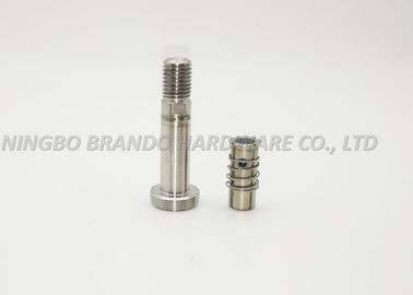 Pedido normalmente fechado do conjunto da armadura do solenoide SS304 para a haste pneumática da válvula de solenoide/solenoide