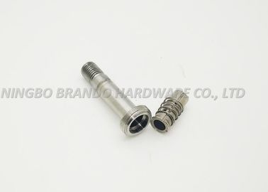 Pedido normalmente fechado do conjunto da armadura do solenoide SS304 para a haste pneumática da válvula de solenoide/solenoide