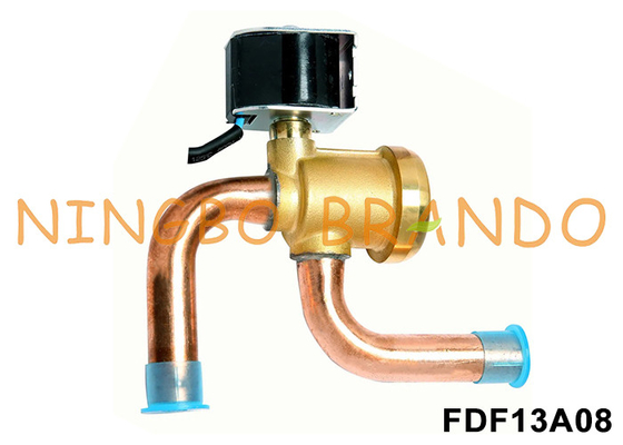 FDF13A08 5/8'' válvula solenoide tipo Sanhua para bomba de calor 24V 110V 220V